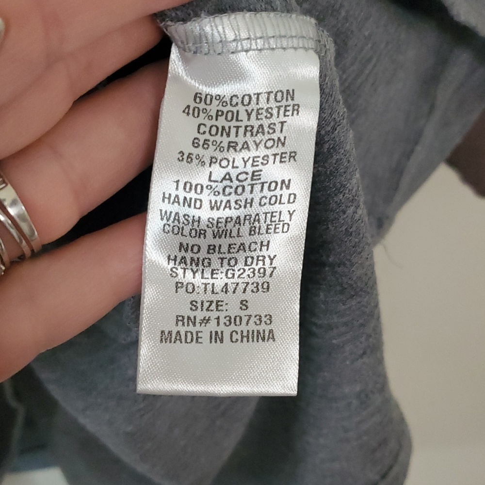 Umgee Shirt Dress Size Small Big BoHo Bellsleeves Pockets Mini Style - Picture 4 of 9